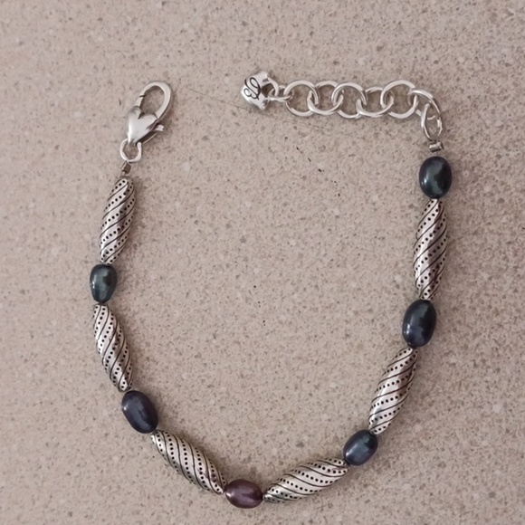 Brighton Dream Pearl Silver Tone Bracelet - Picture 1 of 7